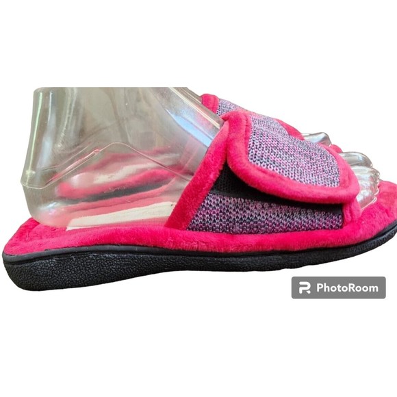 US Polo Assn Red Plush Slippers Size 5-6 Comfort - Picture 1 of 7